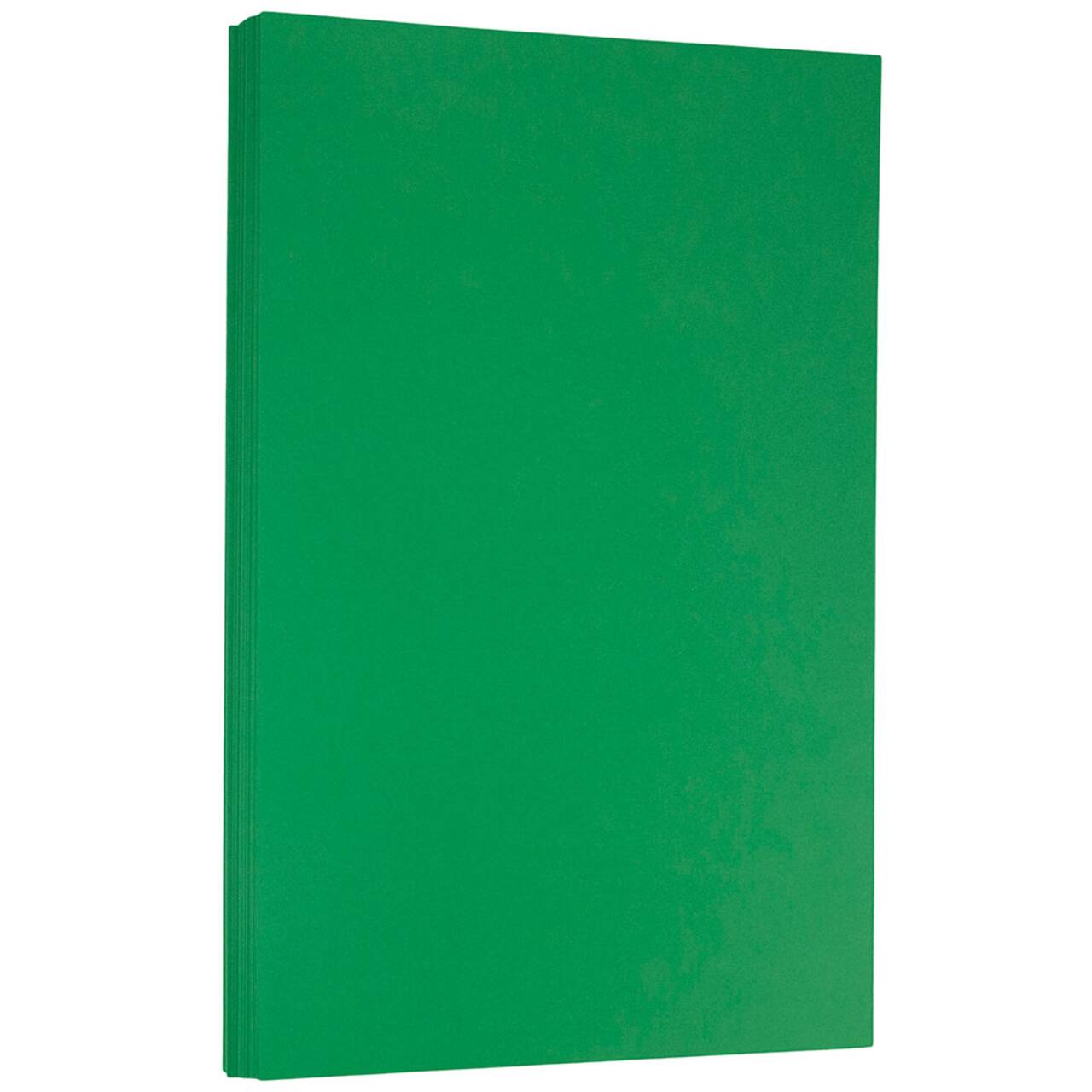 JAM Paper Bright Hue 8.5" x 14" 24lb. Recycled Colored Legal Paper, 100 Sheets